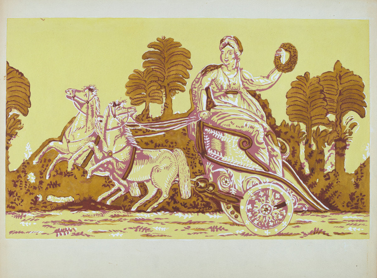 Bandbox Paper by Robert Galvin (American, active c. 1935), 16X12"(A3)Poster Print