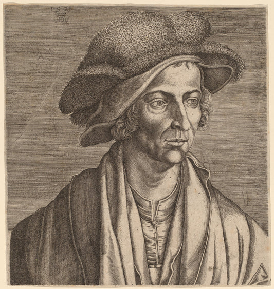 16th century by Netherlandish 16th Century or Attributed to Cornelis Cort after Albrecht Dürer (Joachim Patinir), 16X12"(A3)Poster Print