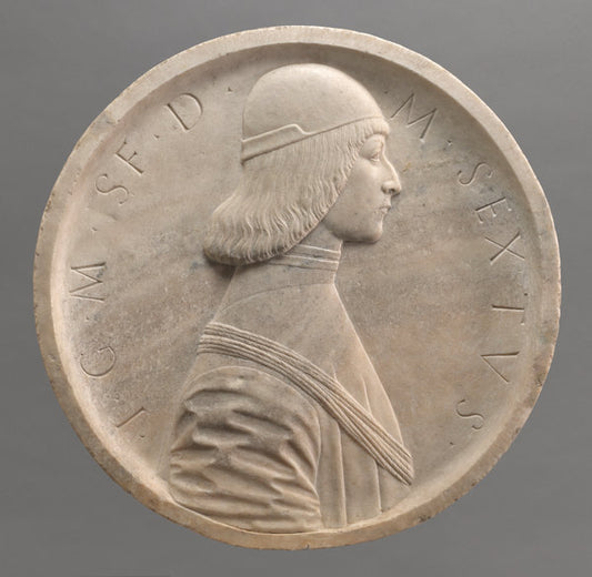 early 1490s by Workshop of Benedetto Briosco (Gian Galeazzo Maria Sforza, Duke of Milan), 16X12"(A3)Poster Print