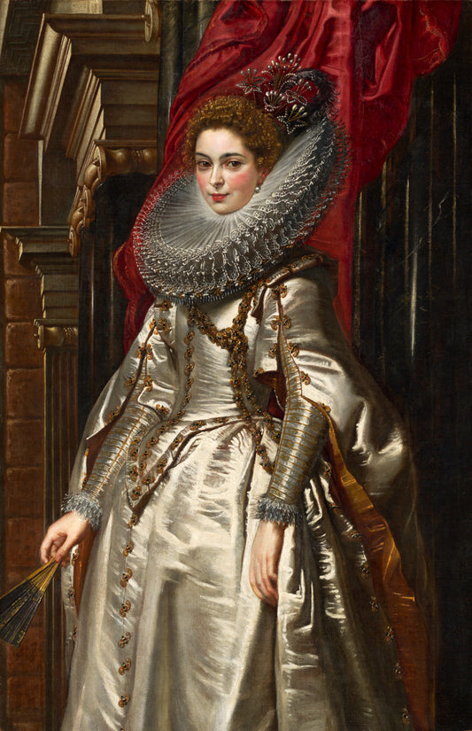 Marchesa Brigida Spinola Doria by Sir Peter Paul Rubens (Flemish, 1577 - 1640), 16X12"(A3)Poster Print