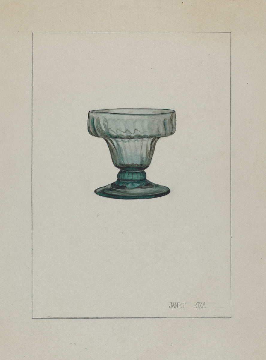 Salt Cellar by Janet Riza (American, active c. 1935), 16X12"(A3)Poster Print