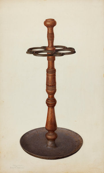 Umbrella Stand by Ernest Busenbark and John H. Tercuzzi (American, active c. 1935), 16X12"(A3)Poster Print