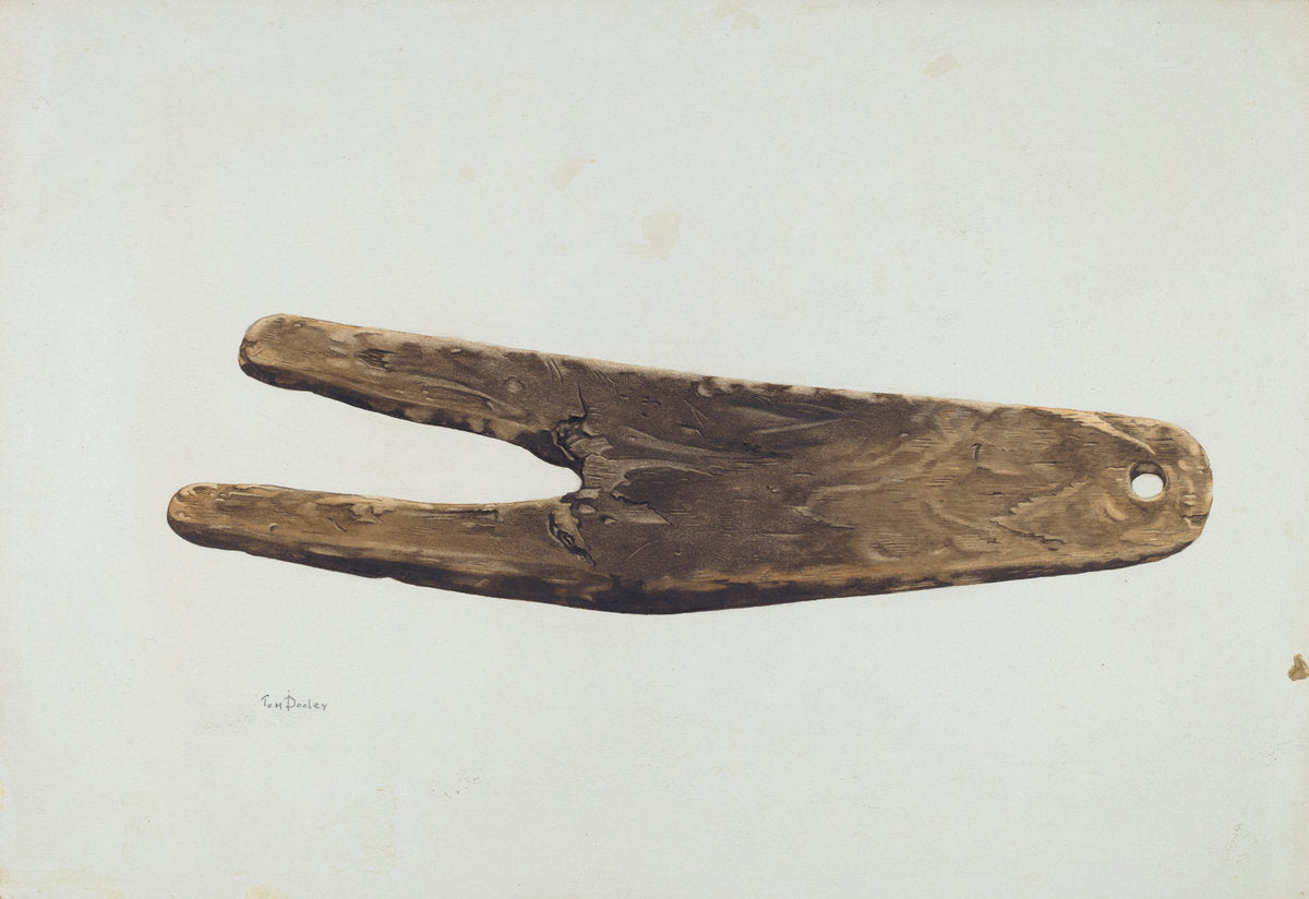 Bootjack by Thomas Dooley (American, active c. 1935), 16X12"(A3)Poster Print