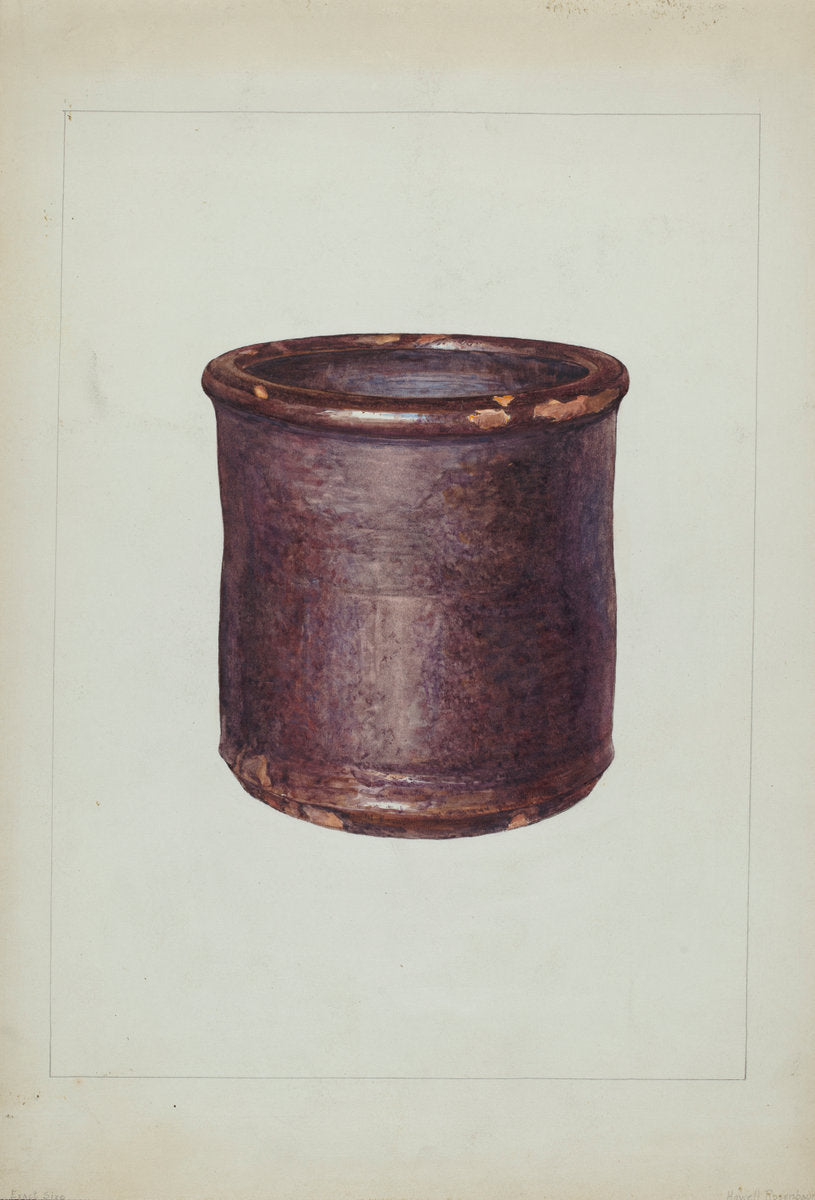 Jar by Howell Rosenbaum (American, active c. 1935), 16X12"(A3)Poster Print
