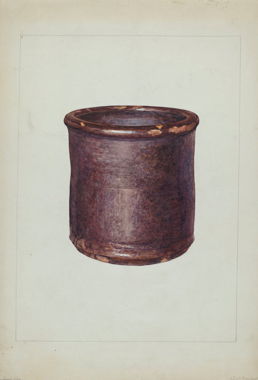 Jar by Howell Rosenbaum (American, active c. 1935), 16X12"(A3)Poster Print