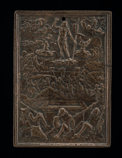 The Resurrection by Master I.F.P. (Italian, active c. 1500), 16X12"(A3)Poster Print
