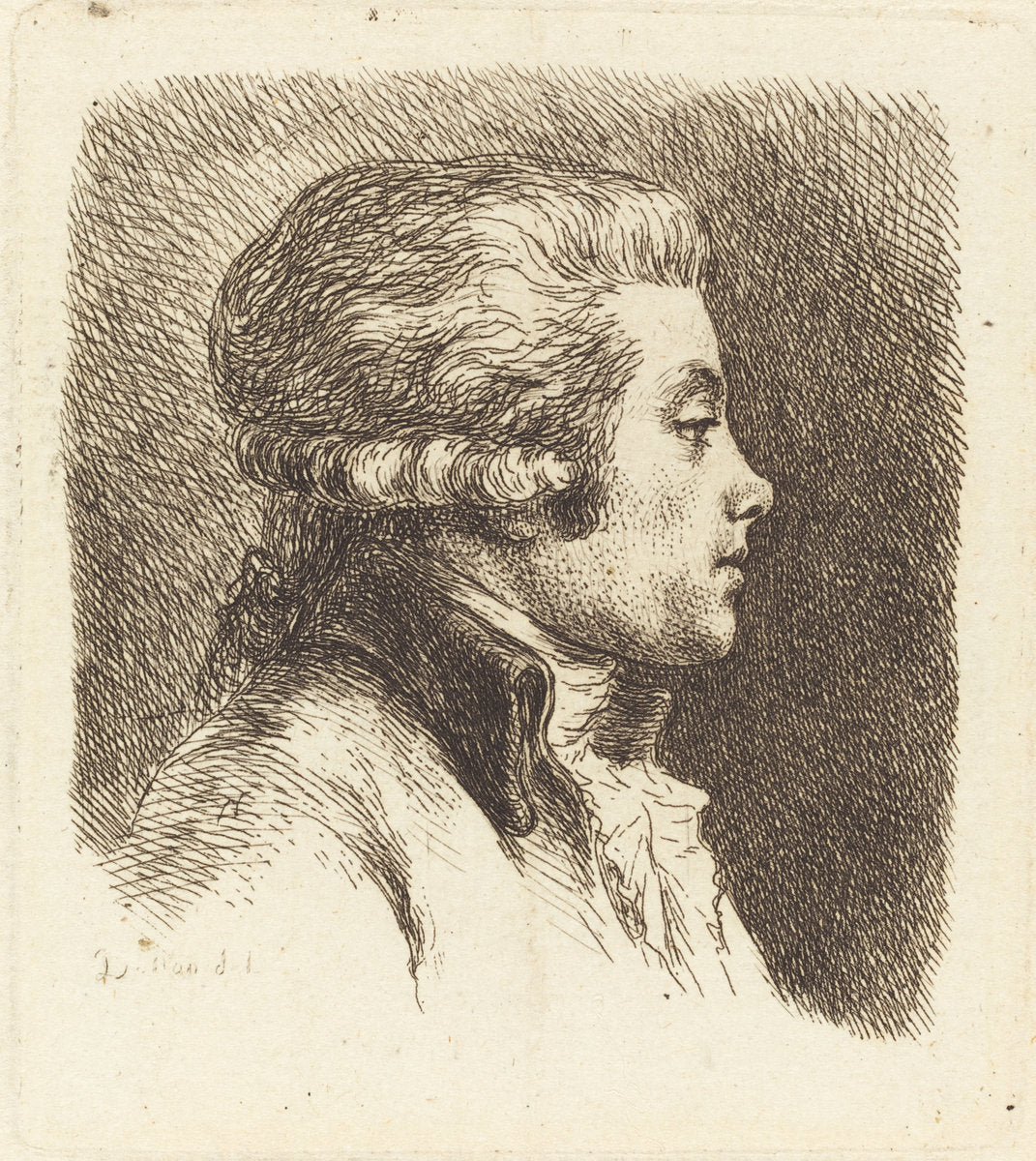 Citizen Aubour, Print Publisher by Vivant Denon (French, 1747 - 1825), 16X12"(A3)Poster Print
