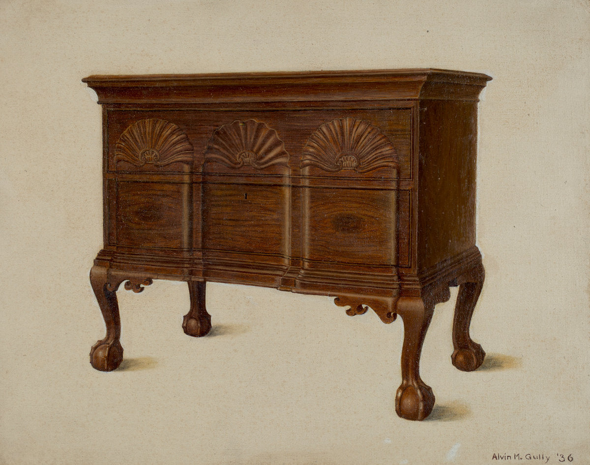 Lowboy by Alvin M. Gully (American, active c. 1935), 16X12"(A3)Poster Print