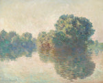 The Seine at Giverny by Claude Monet (French, 1840 - 1926), 16X12"(A3)Poster Print