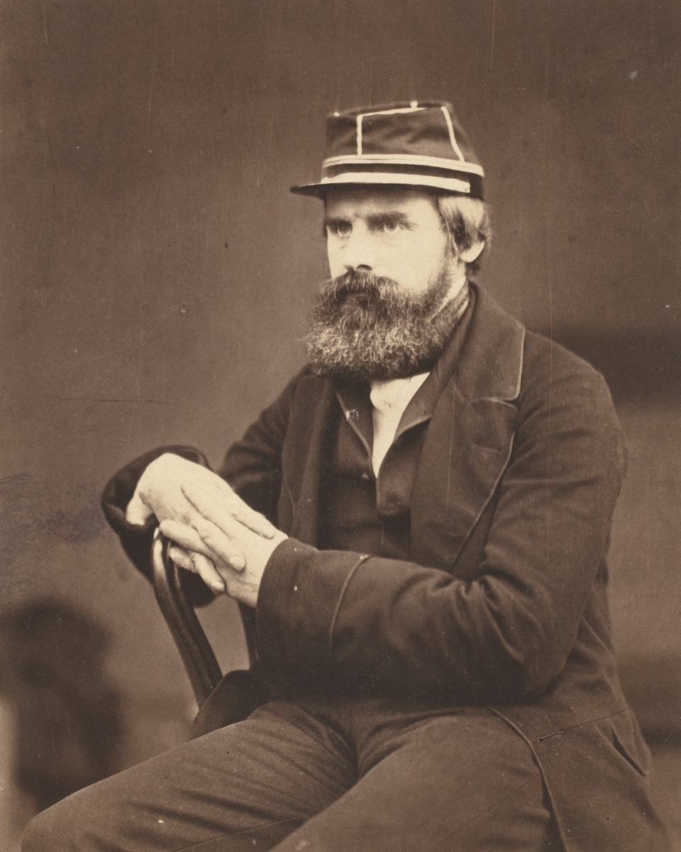 Roger Fenton by Roger Fenton or Dr. Hugh Welch Diamond (British, 1809 - 1886), 16X12"(A3)Poster Print