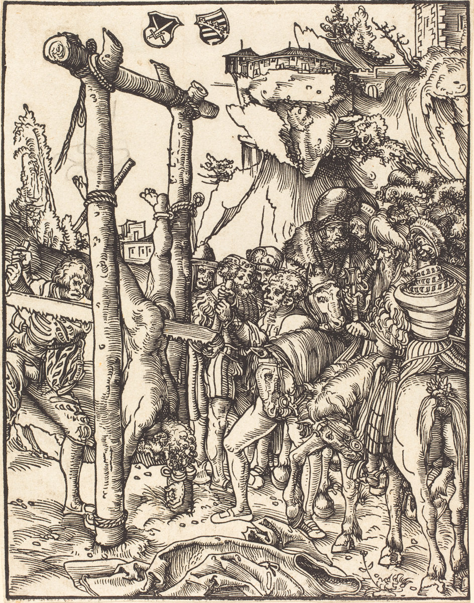 Saint Simon by Lucas Cranach the Elder (German, 1472 - 1553), 16X12"(A3)Poster Print