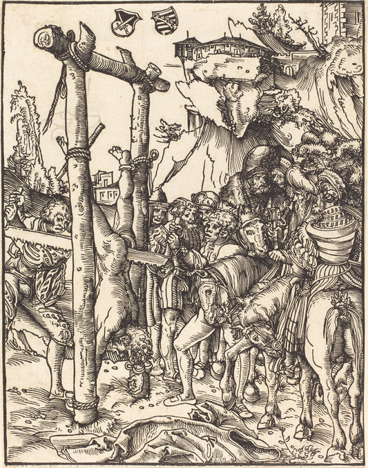 Saint Simon by Lucas Cranach the Elder (German, 1472 - 1553), 16X12"(A3)Poster Print
