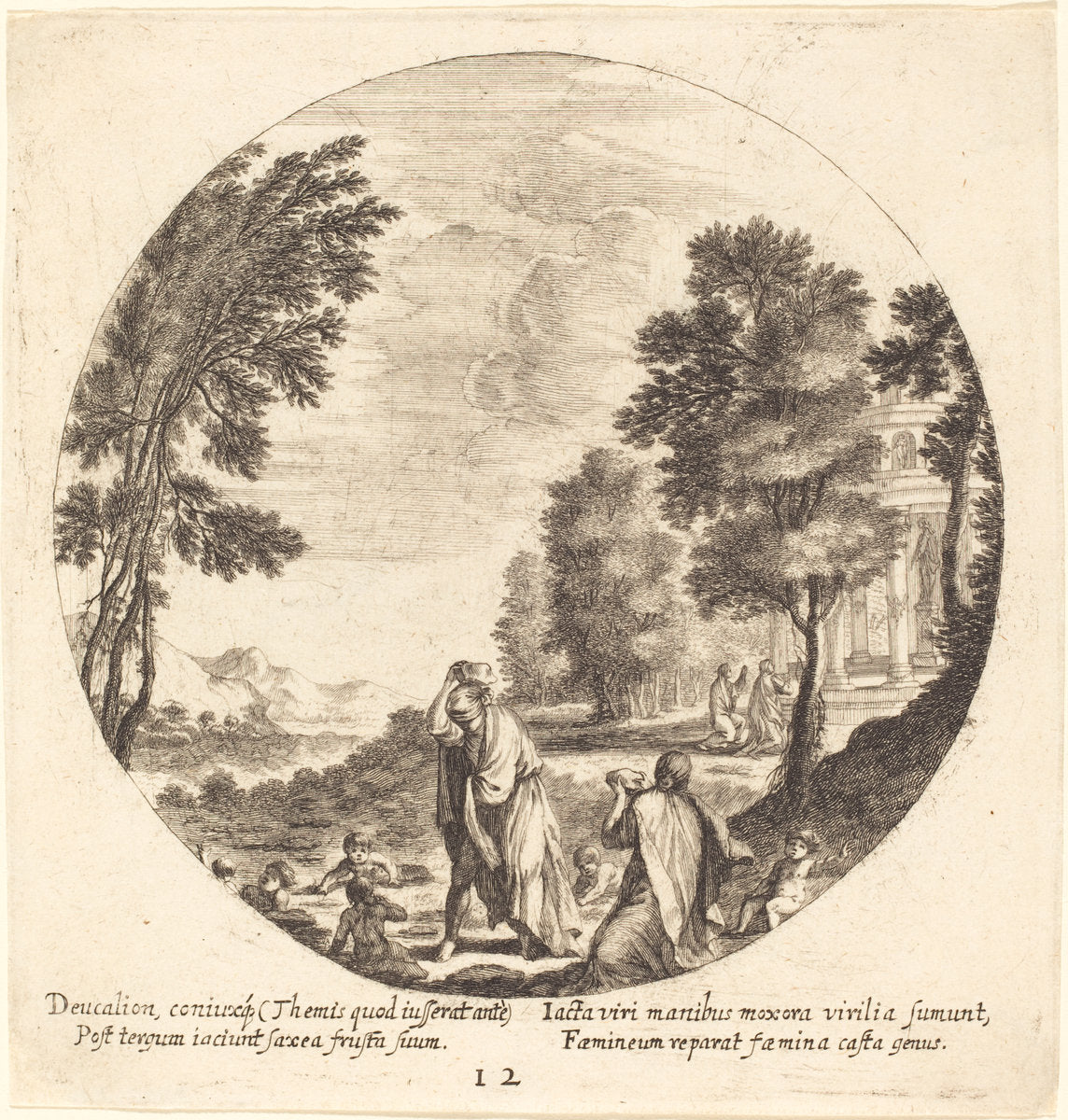 A New Race Springs Up by Georg Andreas Wolfgang, the Elder (German, 1631 - 1716), 16X12"(A3)Poster Print