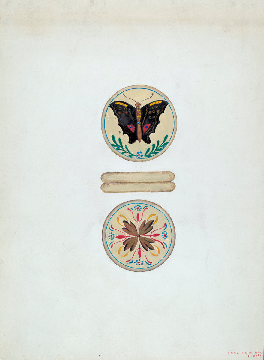 Snuff Box by Ann Gene Buckley (American, active c. 1935), 16X12"(A3)Poster Print