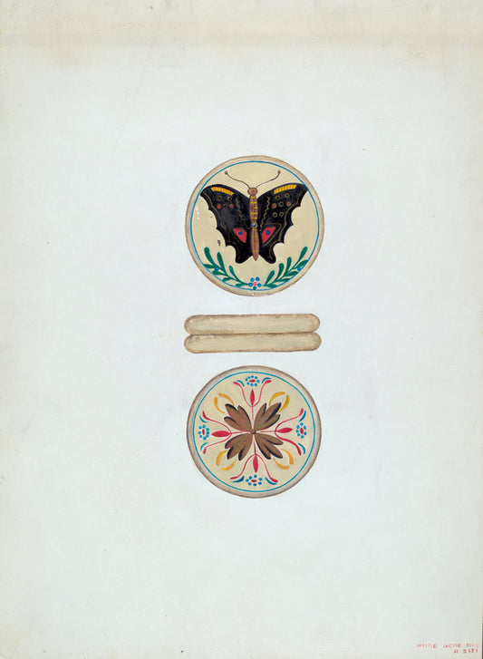 Snuff Box by Ann Gene Buckley (American, active c. 1935), 16X12"(A3)Poster Print