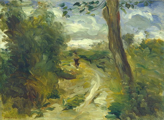 Landscape between Storms by Auguste Renoir (French, 1841 - 1919), 16X12"(A3)Poster Print