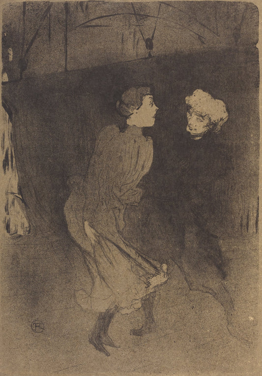 Dress Rehearsal at the Folies-Bergere (Répétition générale aux Folies-Bergère) by Henri de Toulouse-Lautrec (French, 1864 - 1901), 16X12"(A3)Poster Print