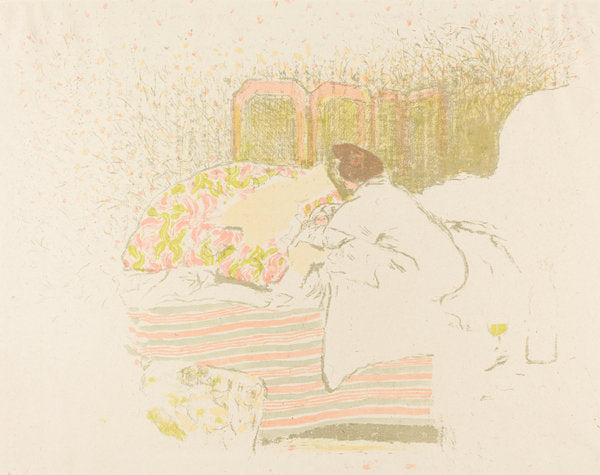 The Birth of Annette (La naissance d'Annette) by Edouard Vuillard (French, 1868 - 1940), 16X12"(A3)Poster Print