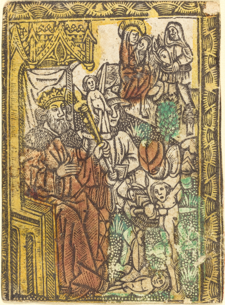 c. 1470/1480 by German 15th Century (The Massacre of the Innocents), 16X12"(A3)Poster Print
