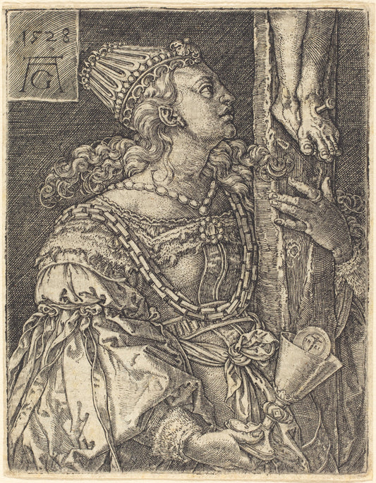 Faith by Heinrich Aldegrever (German, 1502 - 1555/1561), 16X12"(A3)Poster Print