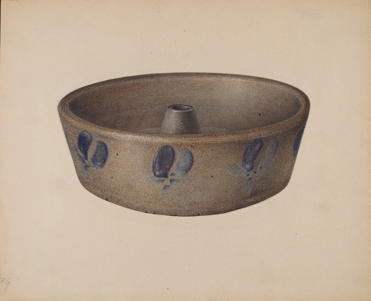 Baking Dish by Isadore Goldberg (American, active c. 1935), 16X12"(A3)Poster Print