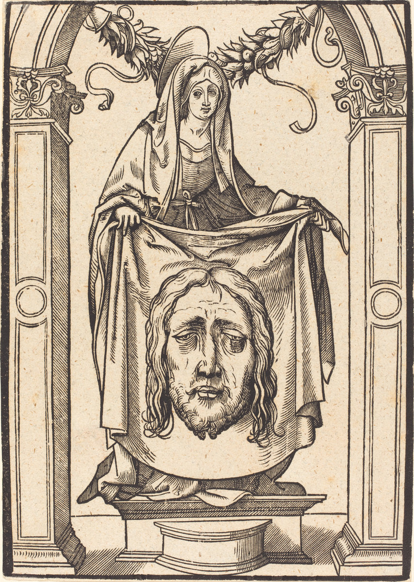 Veronica by Hans Burgkmair I (German, 1473 - 1531), 16X12"(A3)Poster Print