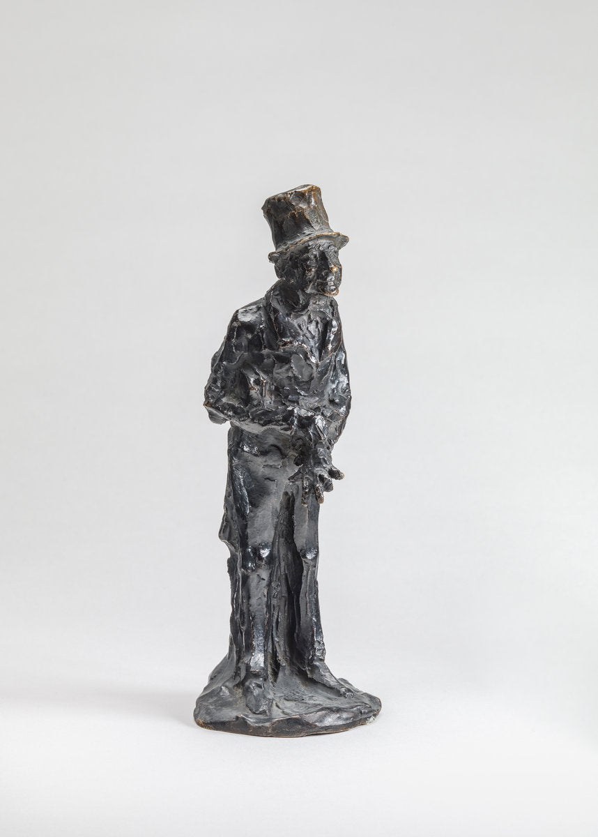 model probably after 1860, cast around June 1951 by Imitator of Honoré Daumier (The Man of Affairs (L'homme d'affaires)), 16X12"(A3)Poster Print