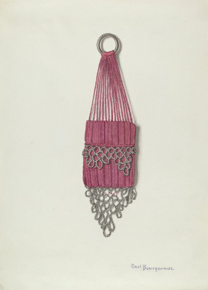 Coin Purse by Carl Buergerniss (American, 1877 - 1956), 16X12"(A3)Poster Print