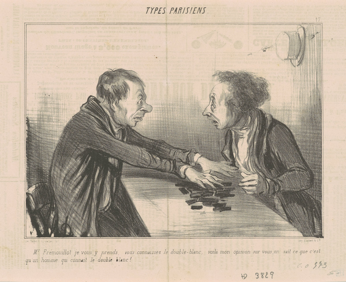 M. Frémouillot je vous y prends, vous connaissez... by Honoré Daumier (French, 1808 - 1879), 16X12"(A3)Poster Print