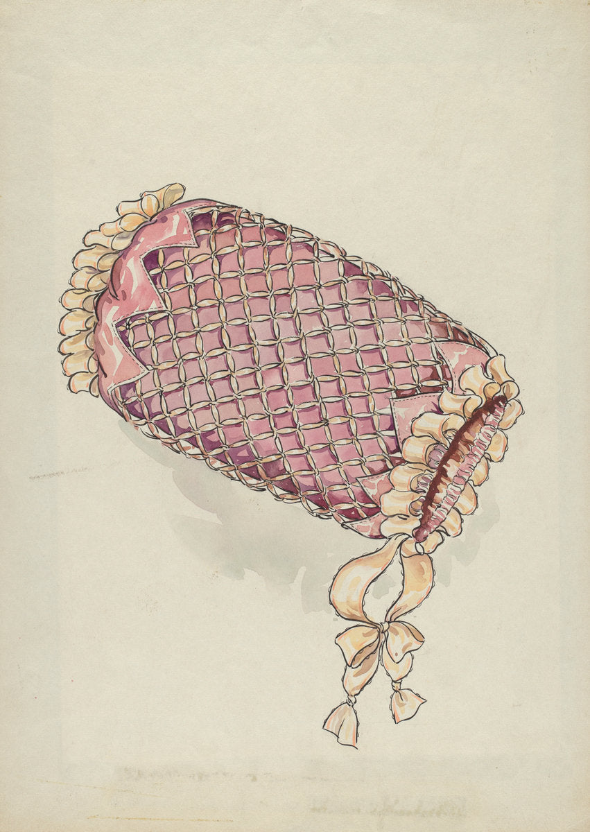 Muff by Lillian Causey (American, active c. 1935), 16X12"(A3)Poster Print