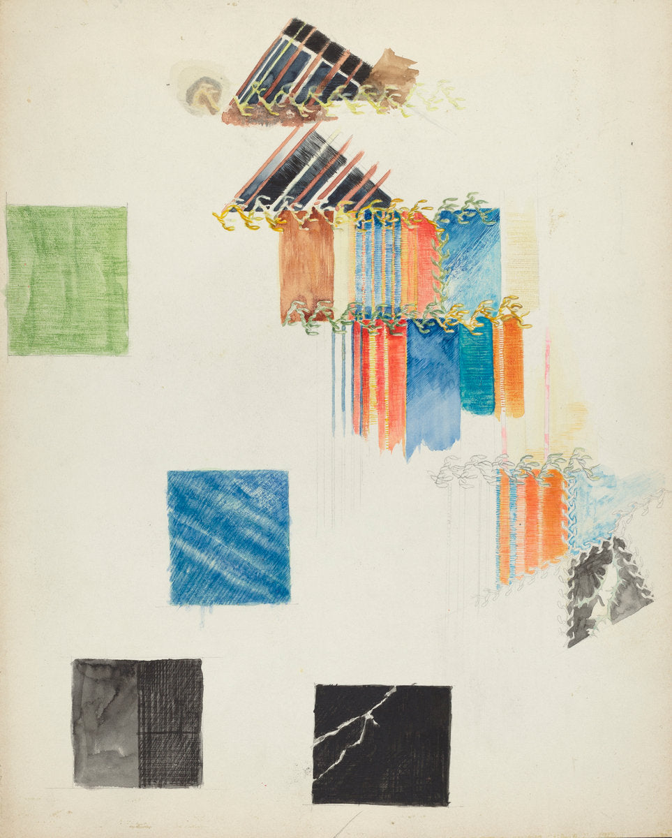 1935/1942 by American 20th Century (Embroidery: Technique Demonstration), 16X12"(A3)Poster Print