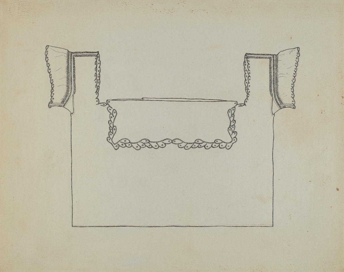 Baby's Shirt by Virginia Berge (American, active c. 1935), 16X12"(A3)Poster Print