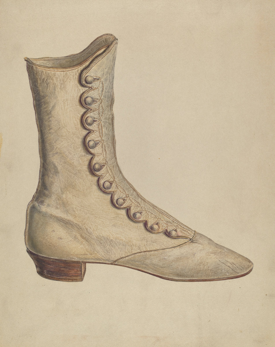 Woman's Shoe by Francis Law Durand (American, active c. 1935), 16X12"(A3)Poster Print