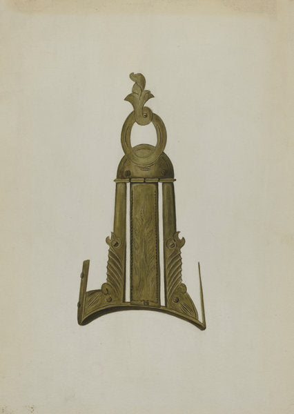 Patch-box from Cavalry Carbine Stock by Elmer R. Kottcamp (American, active c. 1935), 16X12"(A3)Poster Print