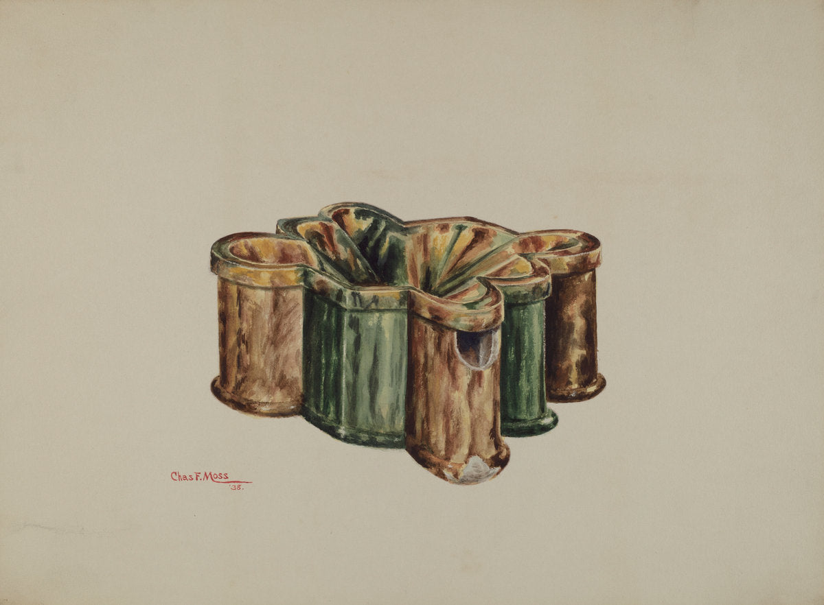 Cuspidor by Charles Moss (American, active c. 1935), 16X12"(A3)Poster Print