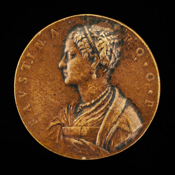 16th century by Italian 16th Century (Faustina Romana (?) [obverse]), 16X12"(A3)Poster Print