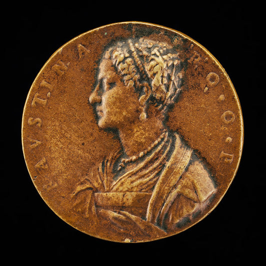 16th century by Italian 16th Century (Faustina Romana (?) [obverse]), 16X12"(A3)Poster Print