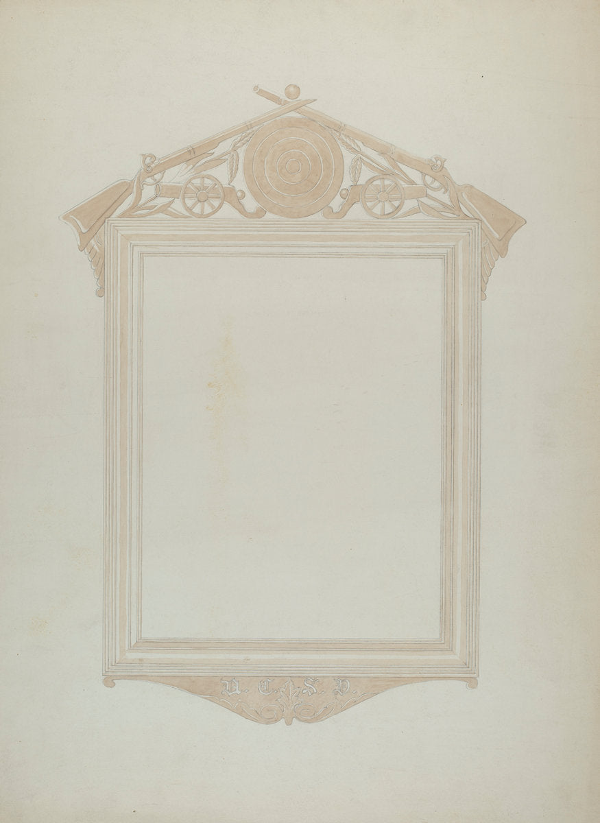 Picture Frame by John Koehl (American, active c. 1935), 16X12"(A3)Poster Print