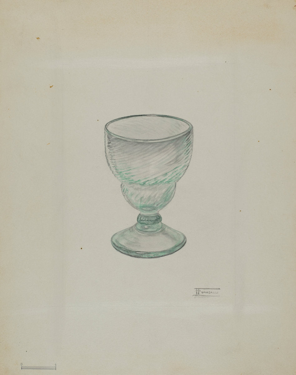 Salt Cellar by Frank Fumagalli (American, active c. 1935), 16X12"(A3)Poster Print