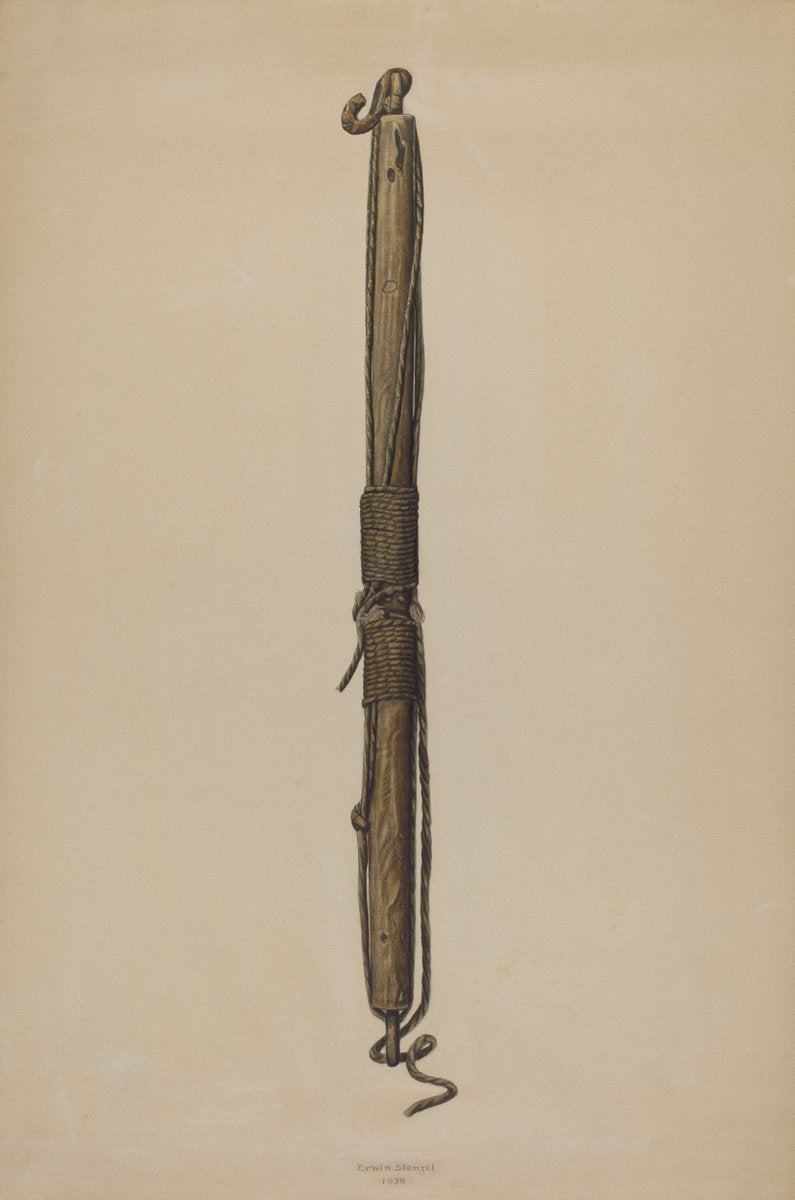 Spreader for Schooner Rigging by Erwin Stenzel (American, active c. 1935), 16X12"(A3)Poster Print
