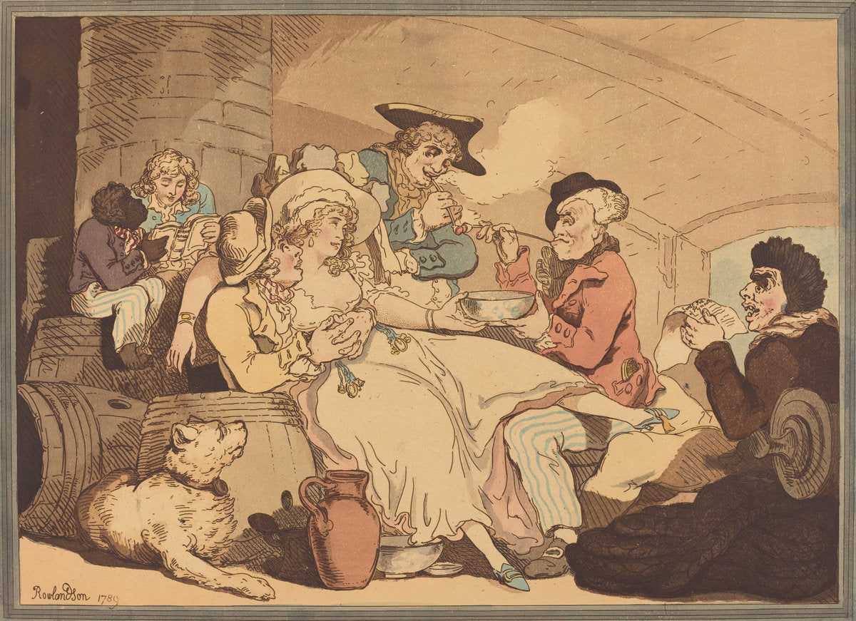Grog on Board by Thomas Rowlandson (British, 1756 - 1827), 16X12"(A3)Poster Print
