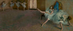 Before the Ballet by Edgar Degas (French, 1834 - 1917), 16X12"(A3)Poster Print