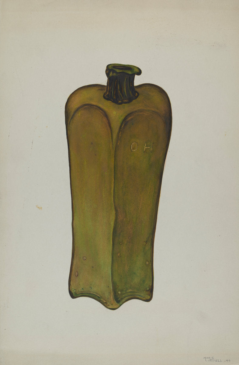 Bottle by Marie Lutrell (American, active c. 1935), 16X12"(A3)Poster Print