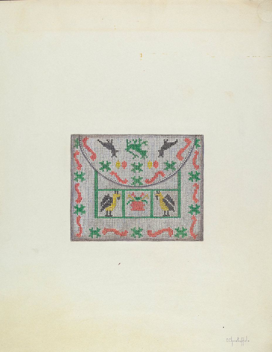Purse by Cornelius Christoffels (American, active c. 1935), 16X12"(A3)Poster Print