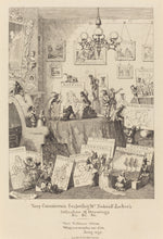 Fairy Connoisseurs Inspecting Mr. Frederick Locker's Collection of Drawings by George Cruikshank (British, 1792 - 1878), 16X12"(A3)Poster Print