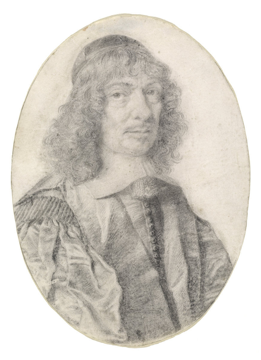 Marin Cureau de La Chambre by Robert Nanteuil (French, 1623 - 1678), 16X12"(A3)Poster Print