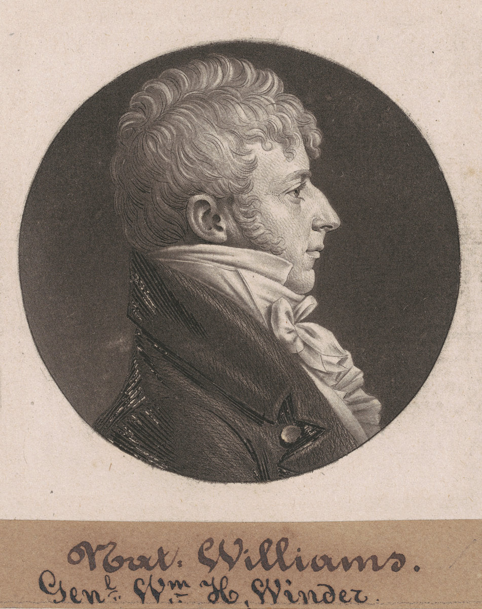 Joseph Ennalls Muse by Charles B. J. Févret de Saint-Mémin (French, 1770 - 1852), 16X12"(A3)Poster Print
