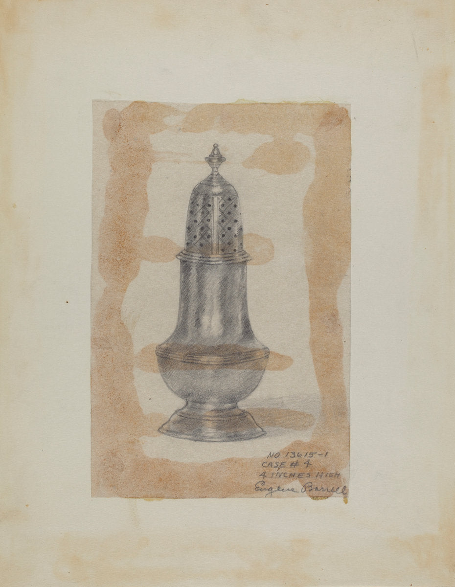 Silver Shaker by Eugene Barrell (American, active c. 1935), 16X12"(A3)Poster Print