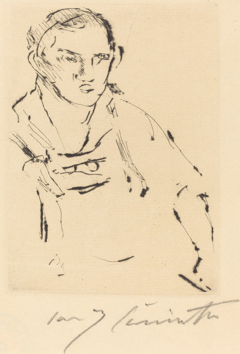 Thomas by Lovis Corinth (German, 1858 - 1925), 16X12"(A3)Poster Print