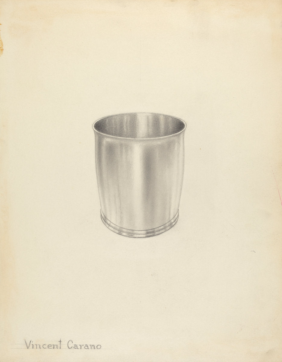 Silver Beaker by Vincent Carano (American, active c. 1935), 16X12"(A3)Poster Print
